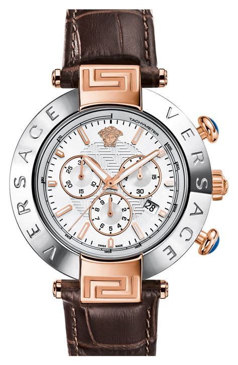 versace reve chronograph watch|versace watches clearance.